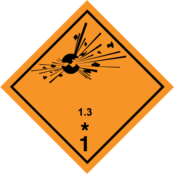 Class 1.3 (Explosive)